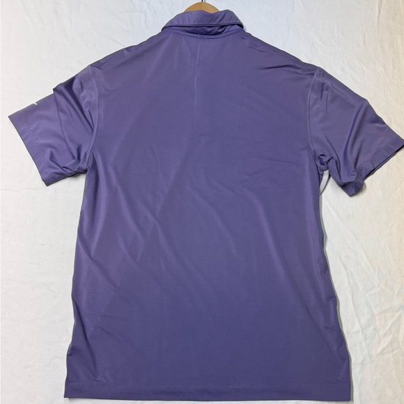Lot of 4 Nike golf Men’s polo shirts stripped/solid size Medium shorts sleeves - Picture 15 of 16